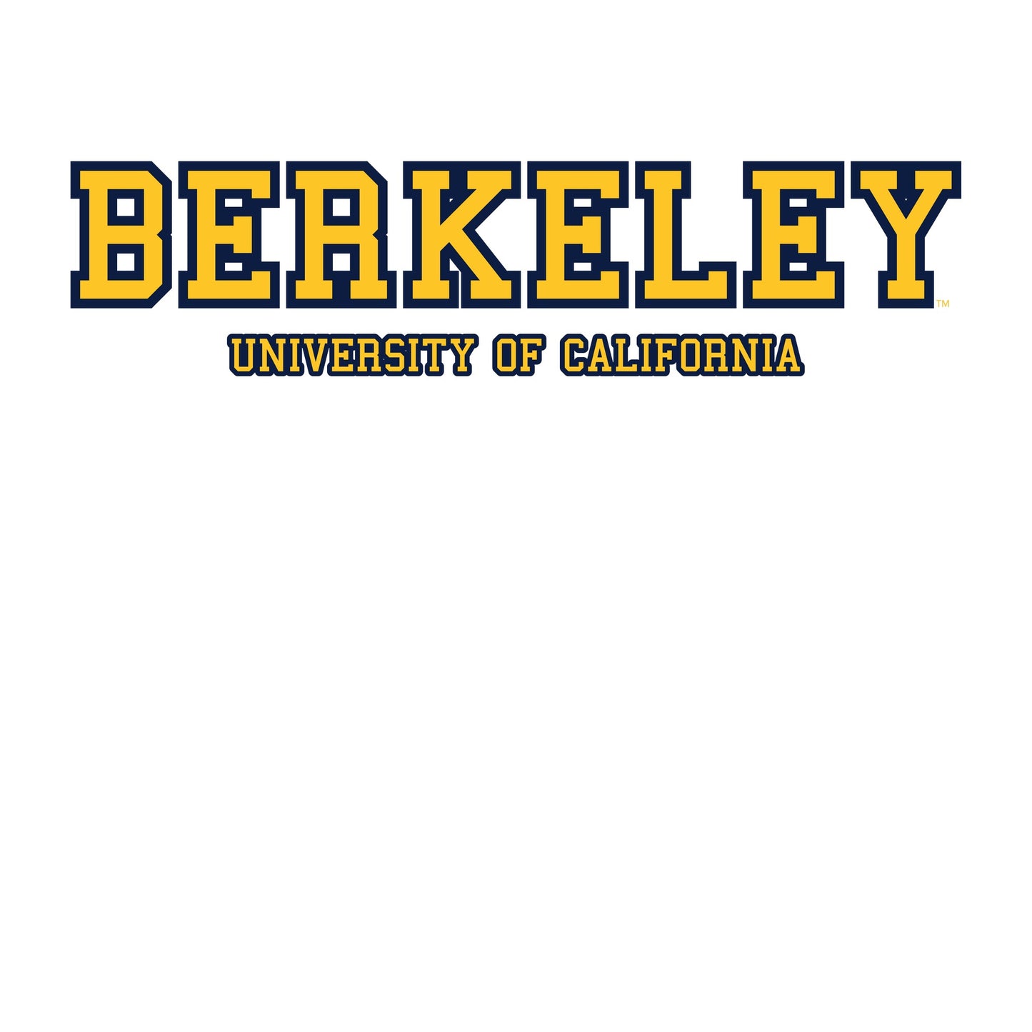 Black - Side - UC Berkeley Unisex Adult Text Sweatshirt
