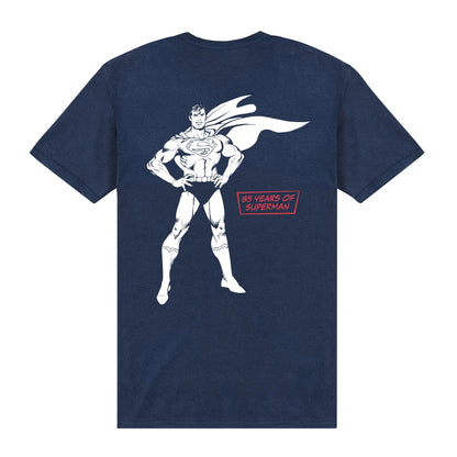 Black - Lifestyle - Superman Unisex Adult 85 Years T-Shirt