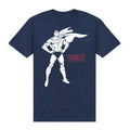 Navy - Back - Superman Unisex Adult 85 Years T-Shirt