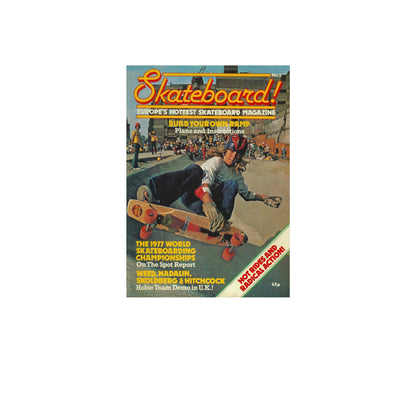 Mint Green - Side - Skateboard! Unisex Adult Magazine No. 3 T-Shirt