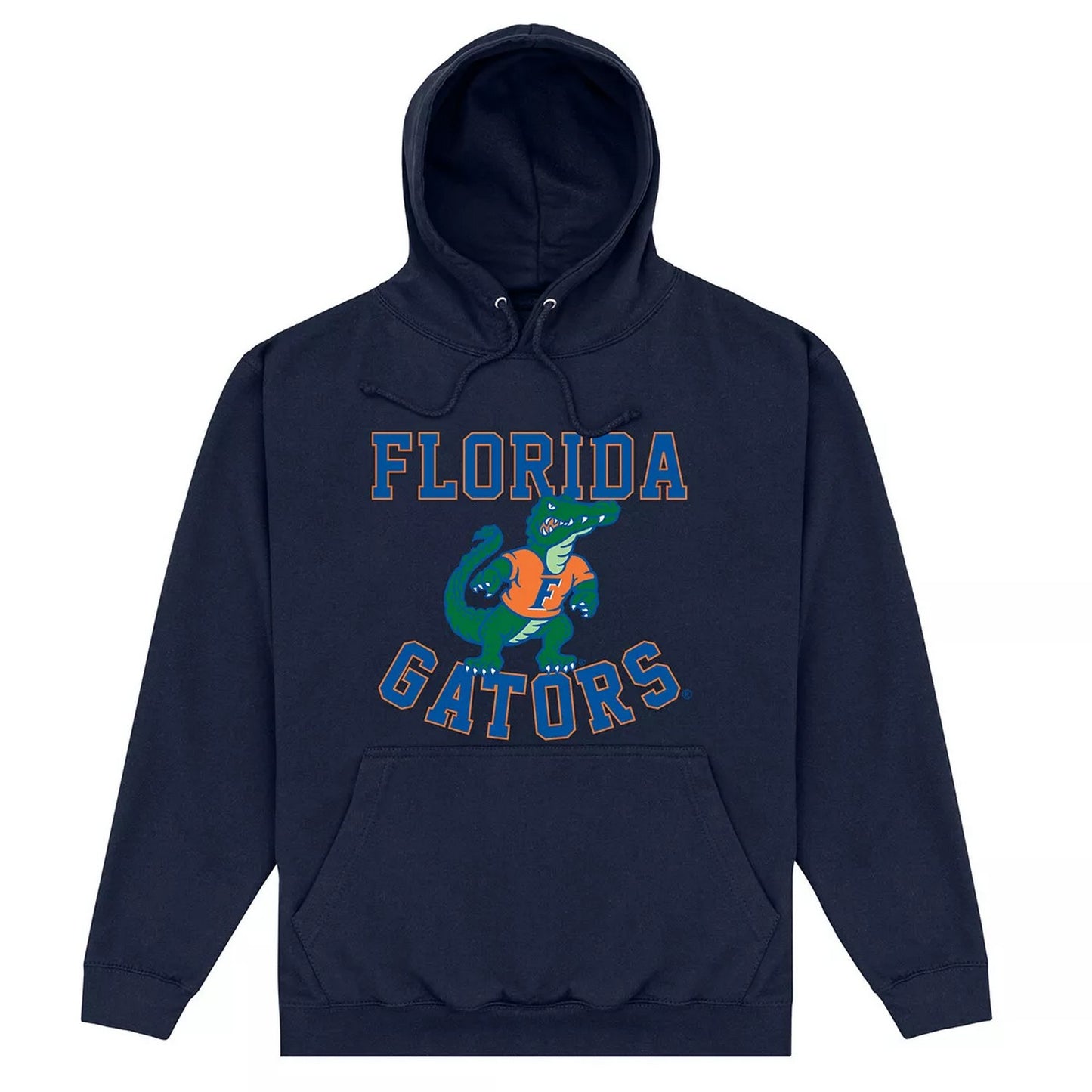 Navy Blue - Front - University Of Florida Unisex Adult Gators Hoodie