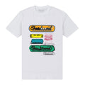 White - Front - Skateboard! Unisex Adult Magazine More Static T-Shirt