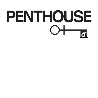 White - Lifestyle - Penthouse Unisex Adult Logo Hoodie