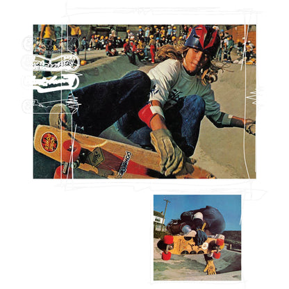 Black - Lifestyle - Skateboard! Unisex Adult Magazine Photograph Hoodie