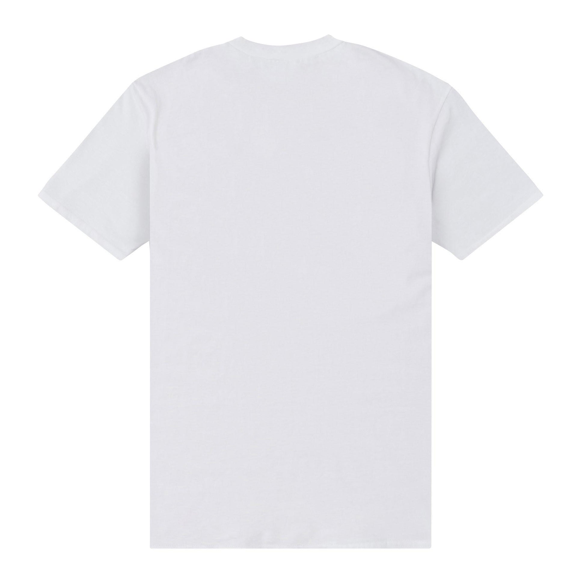 White - Back - Terraria Unisex Adult Survivor T-Shirt