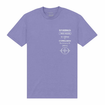 Purple - Front - Apoh Unisex Adult Le Pendu British Museum T-Shirt