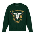 Dark Green - Front - Yellowstone Unisex Adult We Don´t Choose The Way Sweatshirt