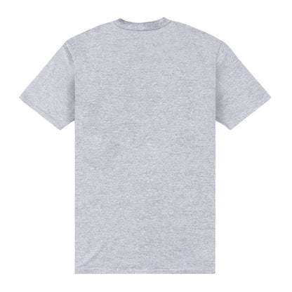 Heather Grey - Back - Berkeley Unisex Adult Bear T-Shirt