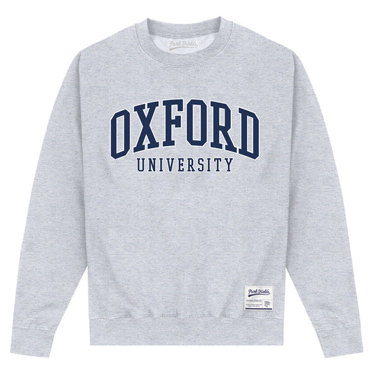 Heather Grey - Front - University Of Oxford Unisex Adult Sweatshirt