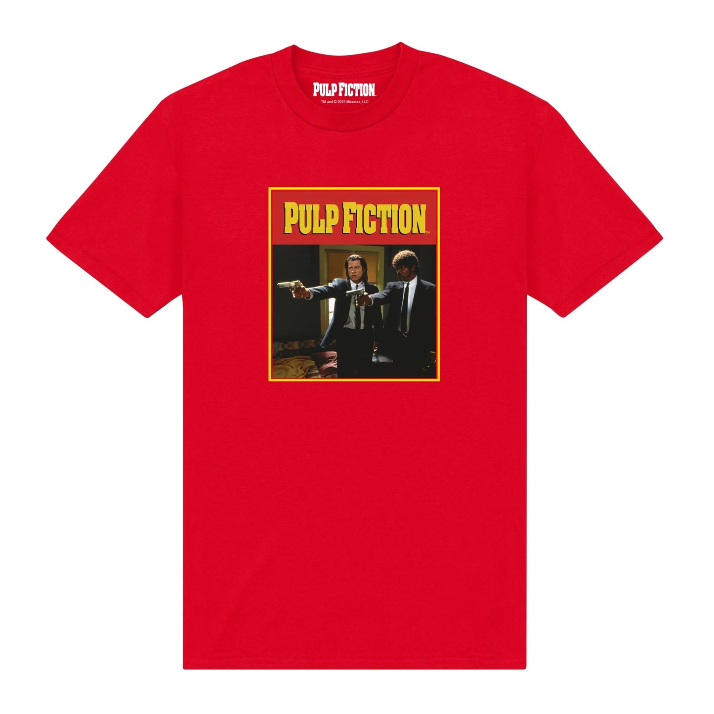 Red - Front - Pulp Fiction Unisex Adult Jules Winnfield T-Shirt