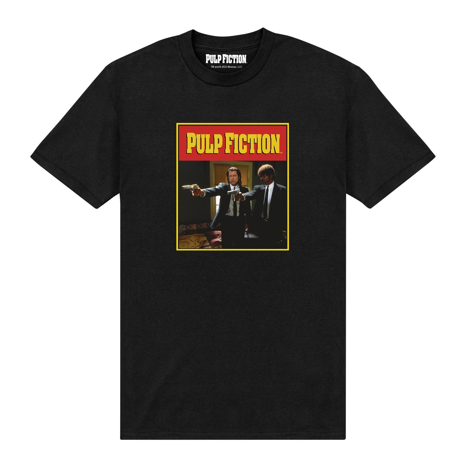 Black - Front - Pulp Fiction Unisex Adult Jules Winnfield T-Shirt