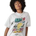 White - Side - Tweety Unisex Adult 80th Bad Ol´ T-Shirt