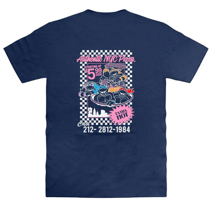 Navy Blue - Back - TMNT Unisex Adult Extra Hot T-Shirt