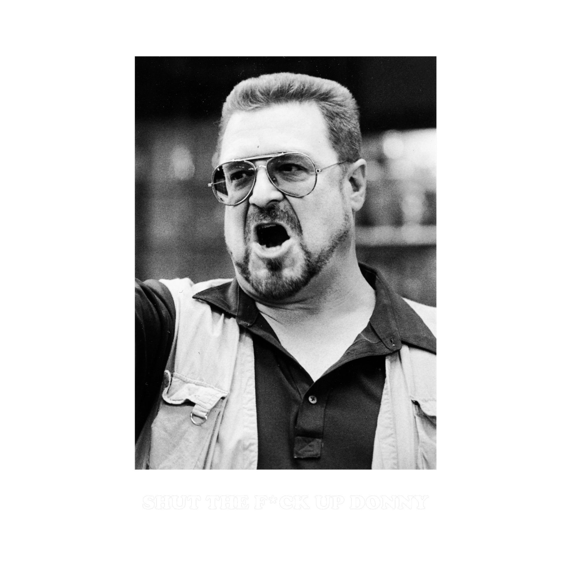 Black - Side - The Big Lebowski Unisex Adult Walter Sobchak Long-Sleeved T-Shirt
