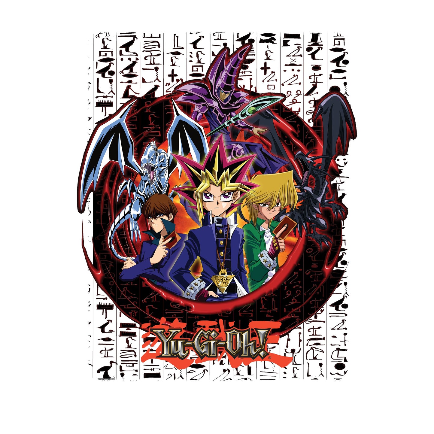 Black - Side - Yu-Gi-Oh! Unisex Adult Duelist Kingdom T-Shirt