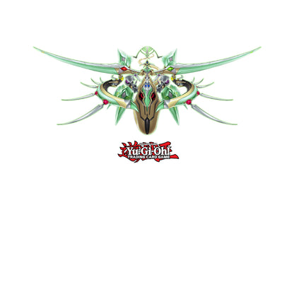White - Side - Yu-Gi-Oh! Unisex Adult Supreme Celestial King Odd-Eyes Arc Ray Dragon T-Shirt