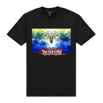 Black - Front - Yu-Gi-Oh! Unisex Adult TCG Supreme Celestial King Odd-Eyes Arc Ray Dragon T-Shirt