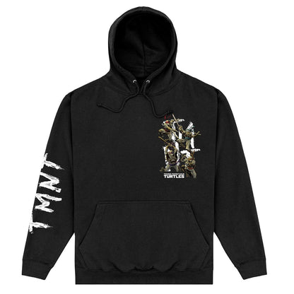 Black - Front - TMNT Unisex Adult Artist Series Dan Panosian Hoodie
