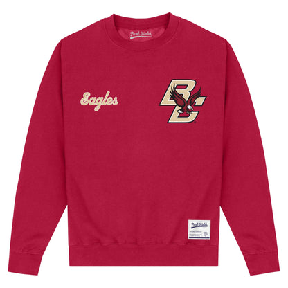 Maroon - Front - Boston College Unisex Adult BC Eagles Sweatshirt