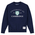 Navy Blue - Front - University Of Cambridge Unisex Adult Est 1209 Sweatshirt
