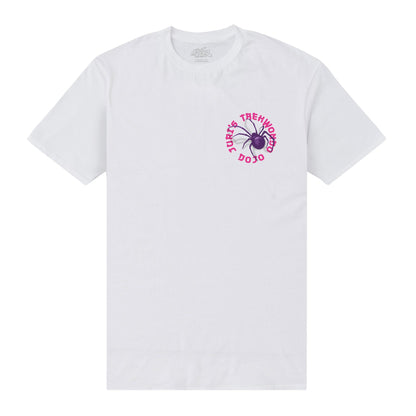 White - Front - Street Fighter Unisex Adult Juri´s Dojo T-Shirt