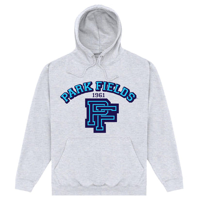 Heather Grey - Front - Park Fields Unisex Adult Arch Hoodie