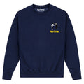 Navy Blue - Front - Pulp Fiction Unisex Adult Vince & Mia Sweatshirt