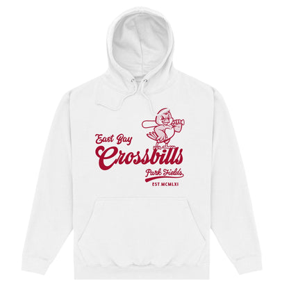 White - Front - Park Fields Unisex Adult Crossbills Hoodie