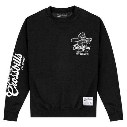 Black - Front - Park Fields Unisex Adult Crossbills Sweatshirt