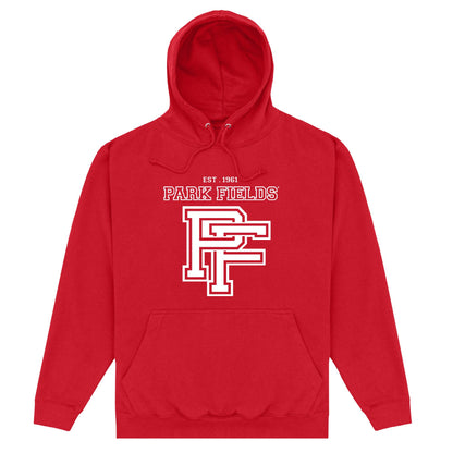 Red - Front - Park Fields Unisex Adult Icon Hoodie