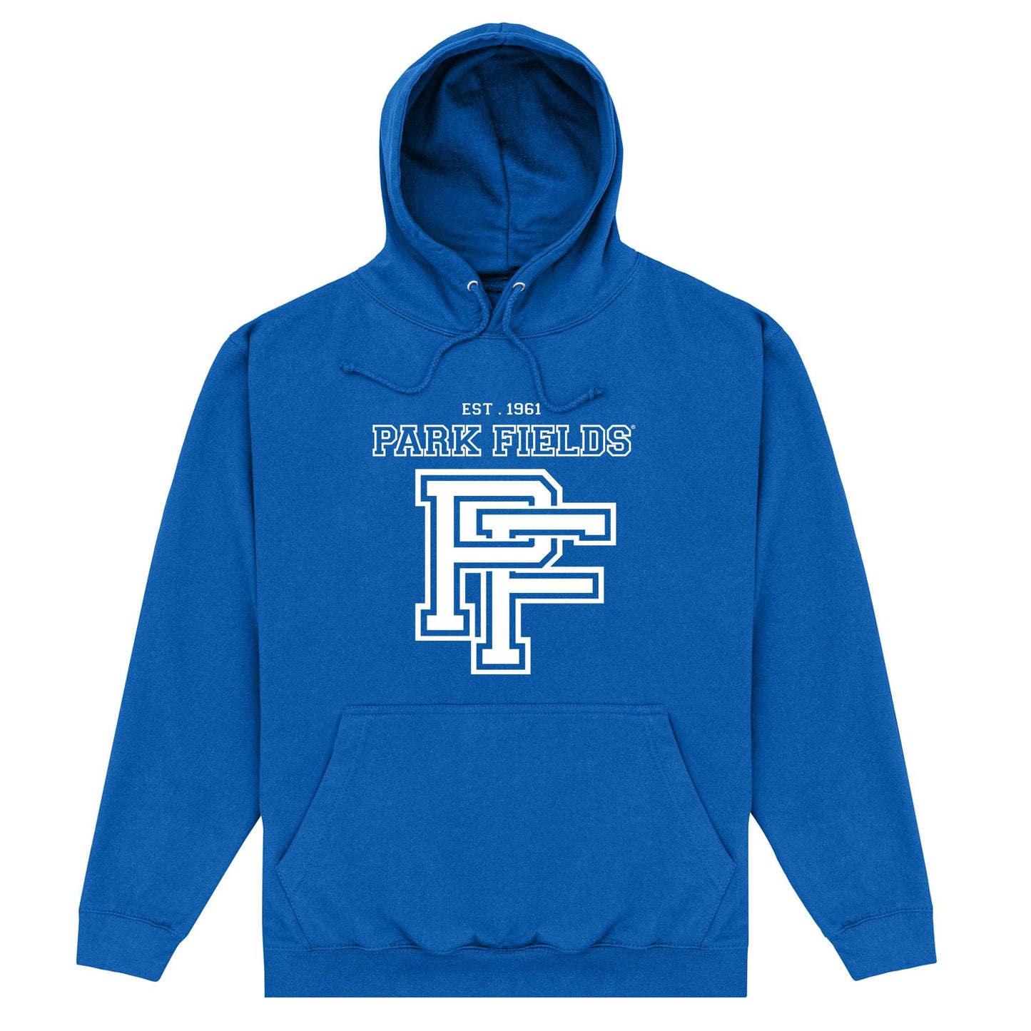 Royal Blue - Front - Park Fields Unisex Adult Icon Hoodie