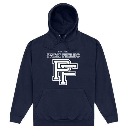 Navy Blue - Front - Park Fields Unisex Adult Icon Hoodie