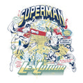 White - Side - Superman Unisex Adult Lex Luthor T-Shirt