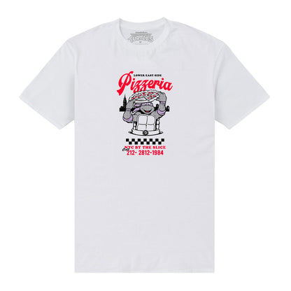 White - Front - TMNT Unisex Adult Lower East Side T-Shirt