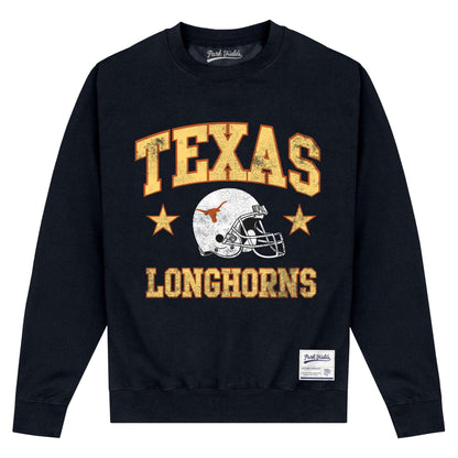 Black - Front - Texas University Unisex Adult Long Horns Sweatshirt