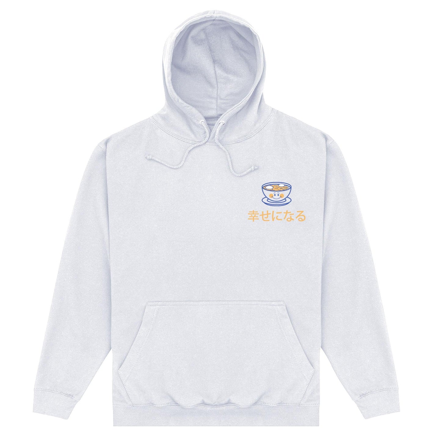 White - Front - The Original Ramen Company Unisex Adult Self Service Hoodie