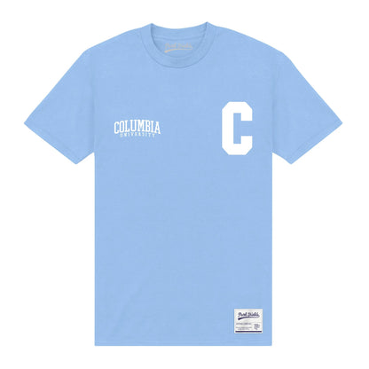 Light Blue - Front - Columbia University Unisex Adult C Heather T-Shirt