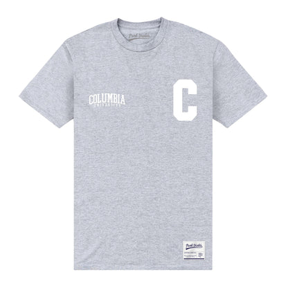 Heather Grey - Front - Columbia University Unisex Adult C Heather T-Shirt