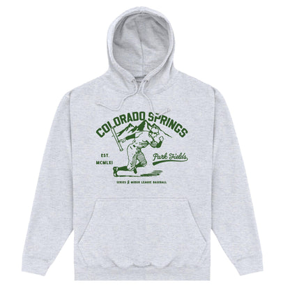 Heather Grey - Front - Park Fields Unisex Adult Colorado Springs Hoodie