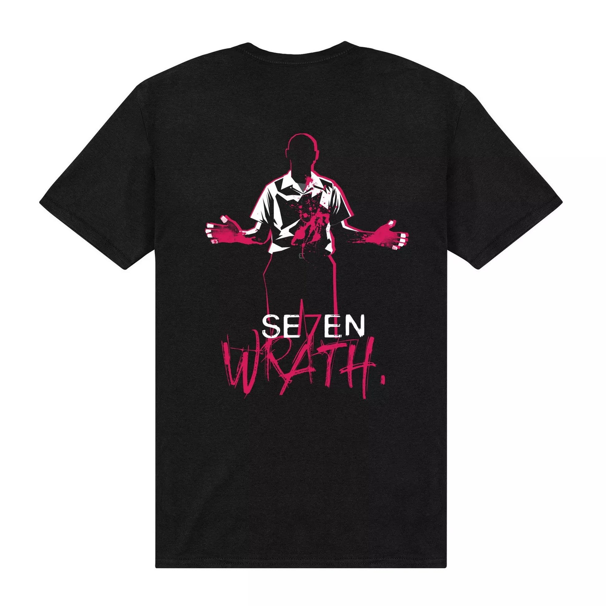 Black - Back - Se7en Unisex Adult T-Shirt