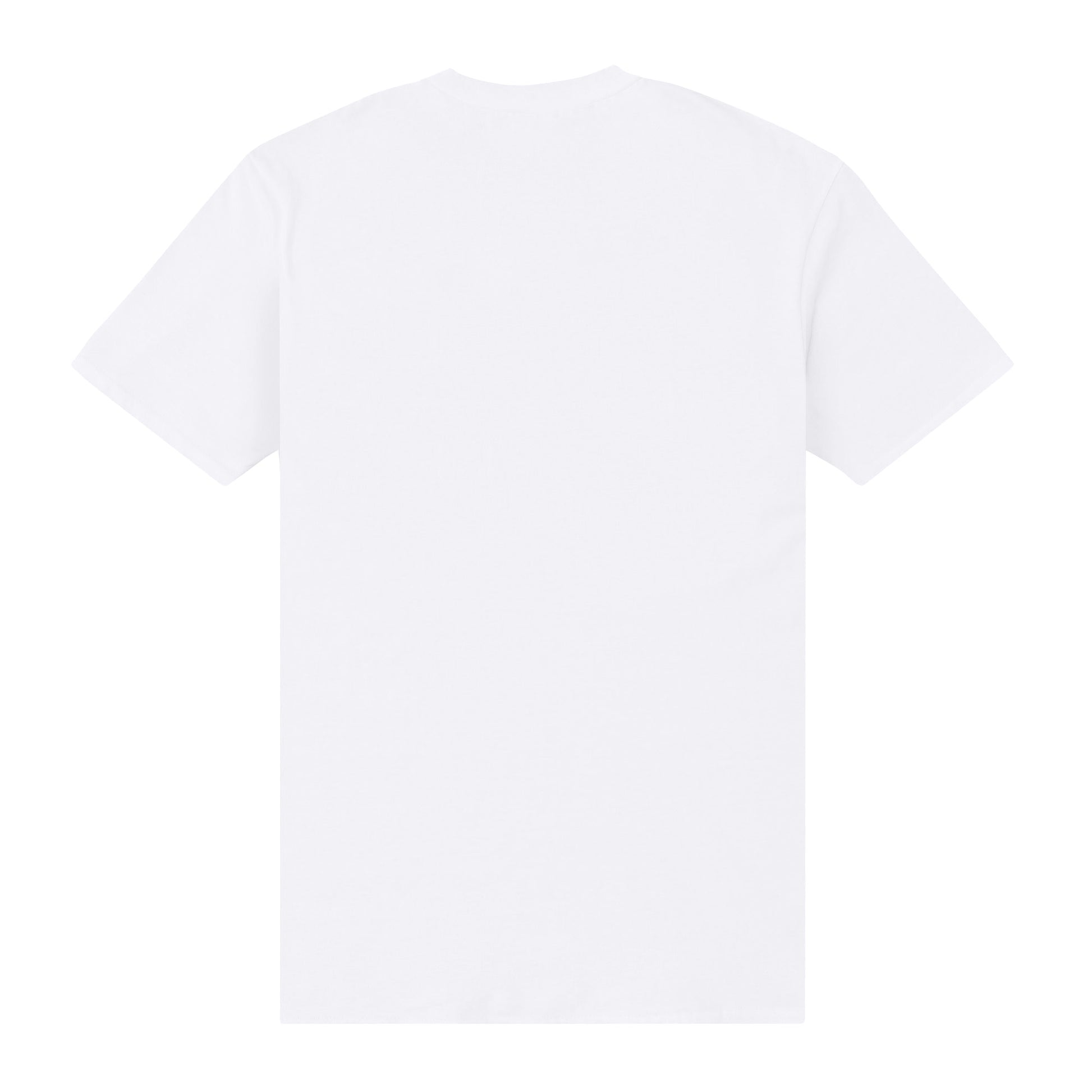 White - Back - Stanford University Unisex Adult Script T-Shirt