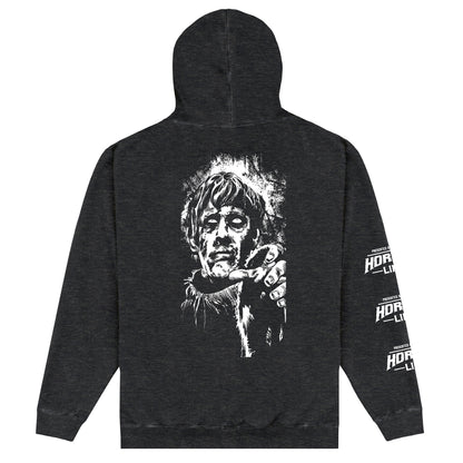 Black - Back - Horror Line Unisex Adult Plague Of The Zombie Hoodie