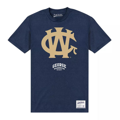 Navy Blue - Front - George Washington University Unisex Adult GW T-Shirt