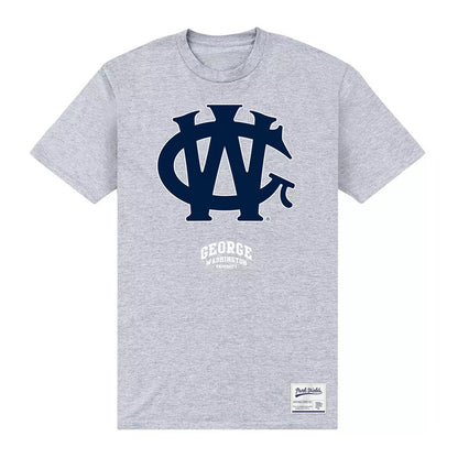 Heather Grey - Front - George Washington University Unisex Adult GW T-Shirt