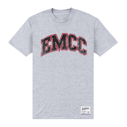Heather Grey - Front - East Mississippi Unisex Adult EMCC T-Shirt