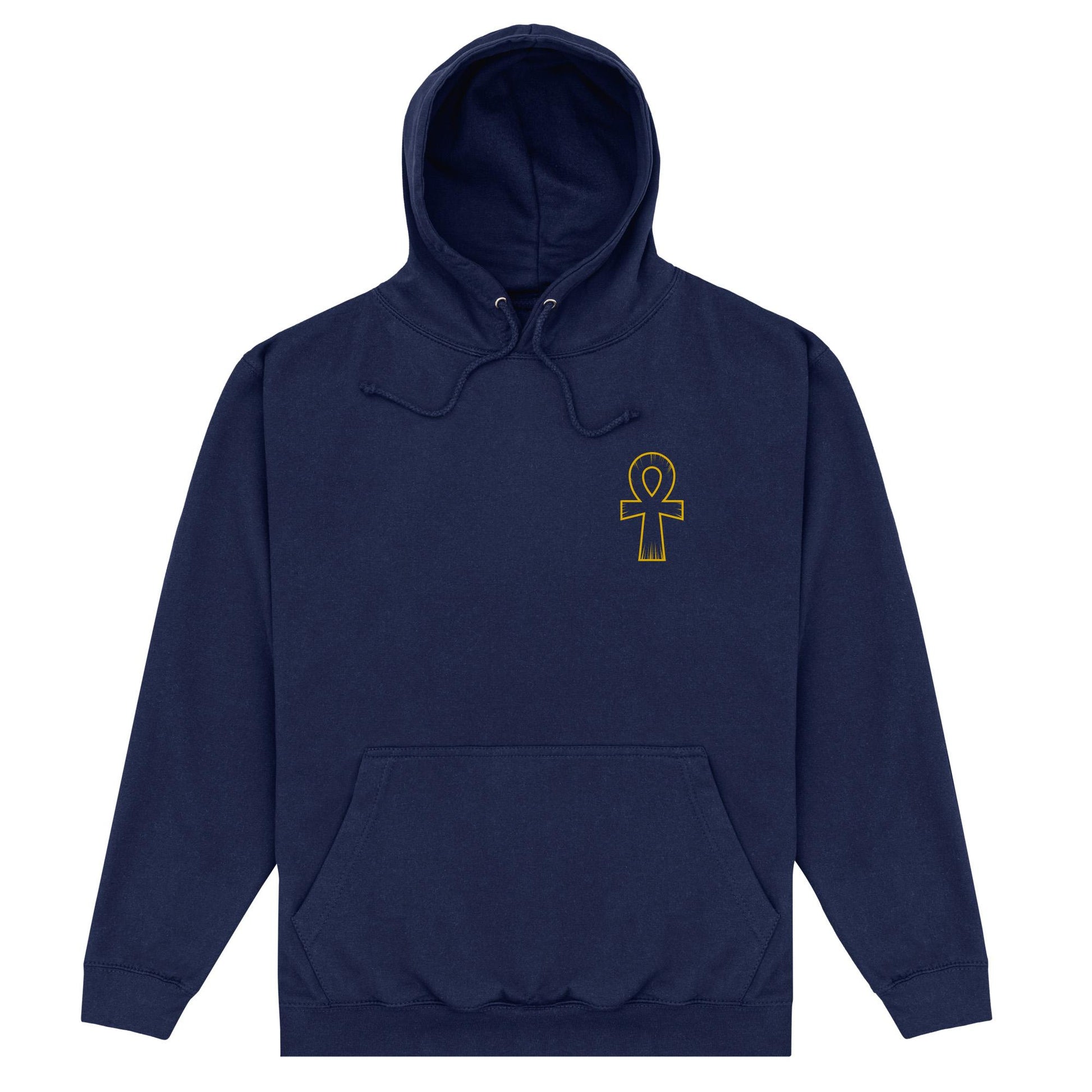 Navy Blue - Front - Black Adam Unisex Adult Dr. Fate Hoodie