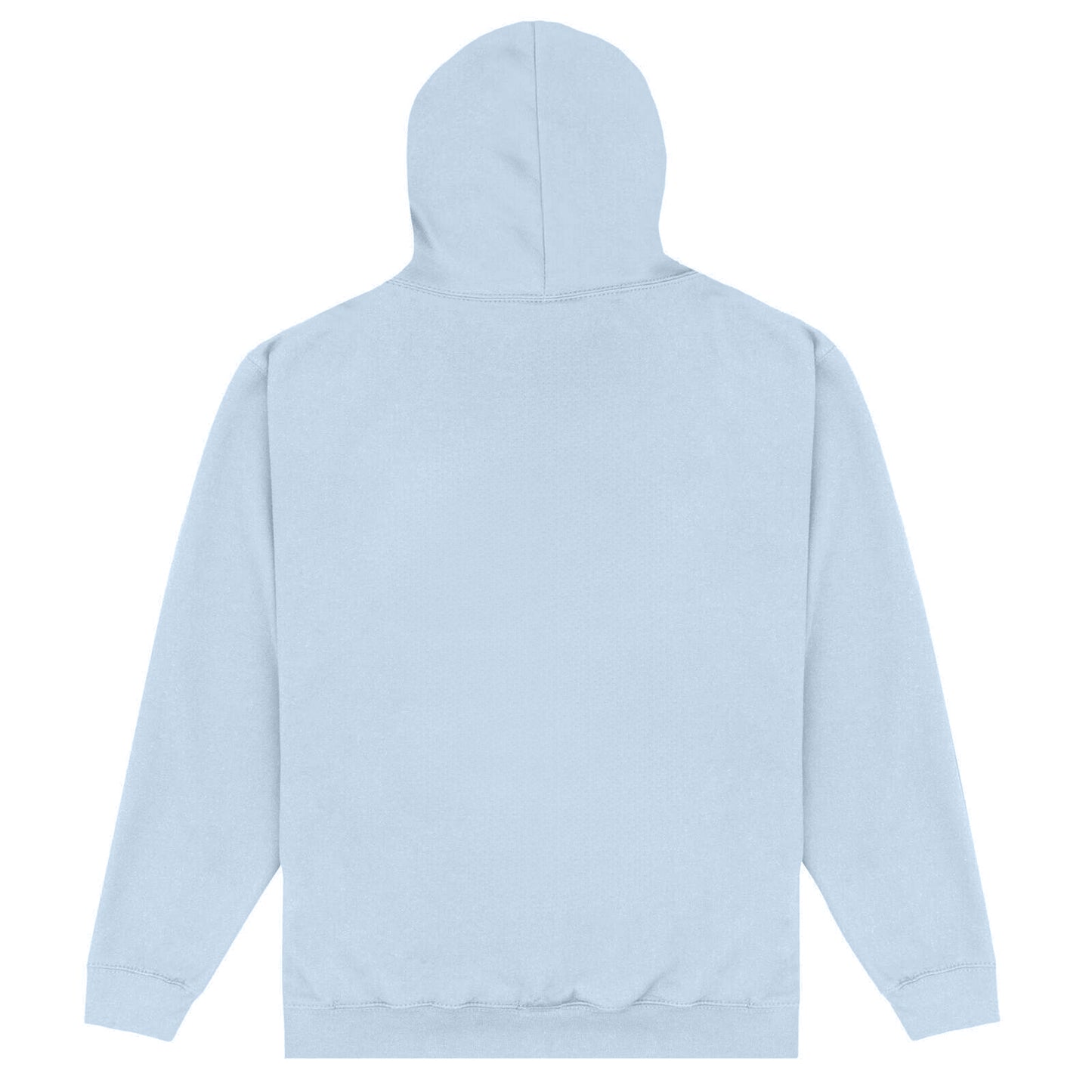 Sky Blue - Back - George Washington University Unisex Adult Logo Hoodie