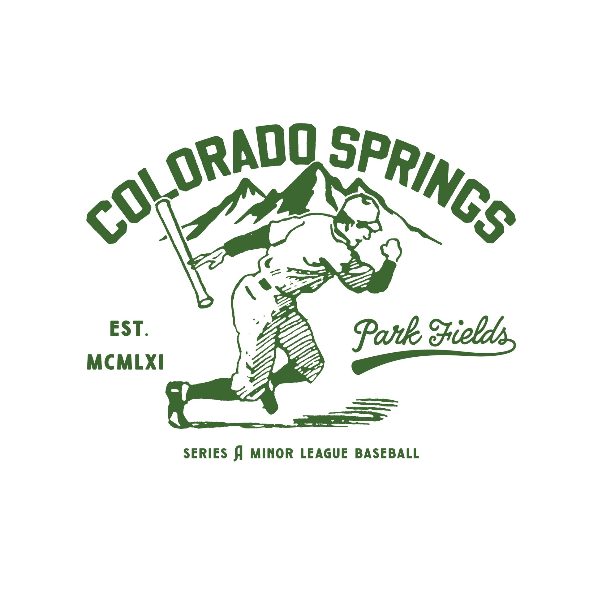 Heather Grey - Side - Park Fields Unisex Adult Colorado Springs Sweatshirt