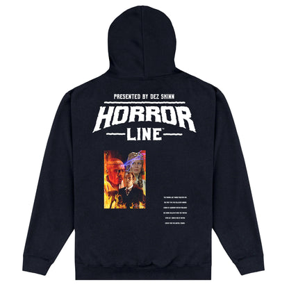 Black - Back - Horror Line Unisex Adult Watts Destroy Frankenstein Hoodie