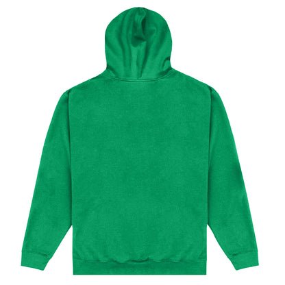 Kelly Green - Back - Subbuteo Unisex Adult Alberto Hoodie